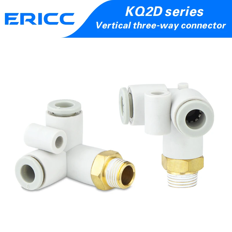 Pneumatic right angle elbow quick insert quick air pipe joint KQ2D04/06/08/10/12-M5/01/02/03