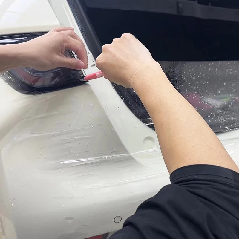 Gemakkelijk te installeren transparante film anti-vergeling auto wrap 8.5mil anti-kras zelfherstellende TPU verfbeschermingsfilm PPF