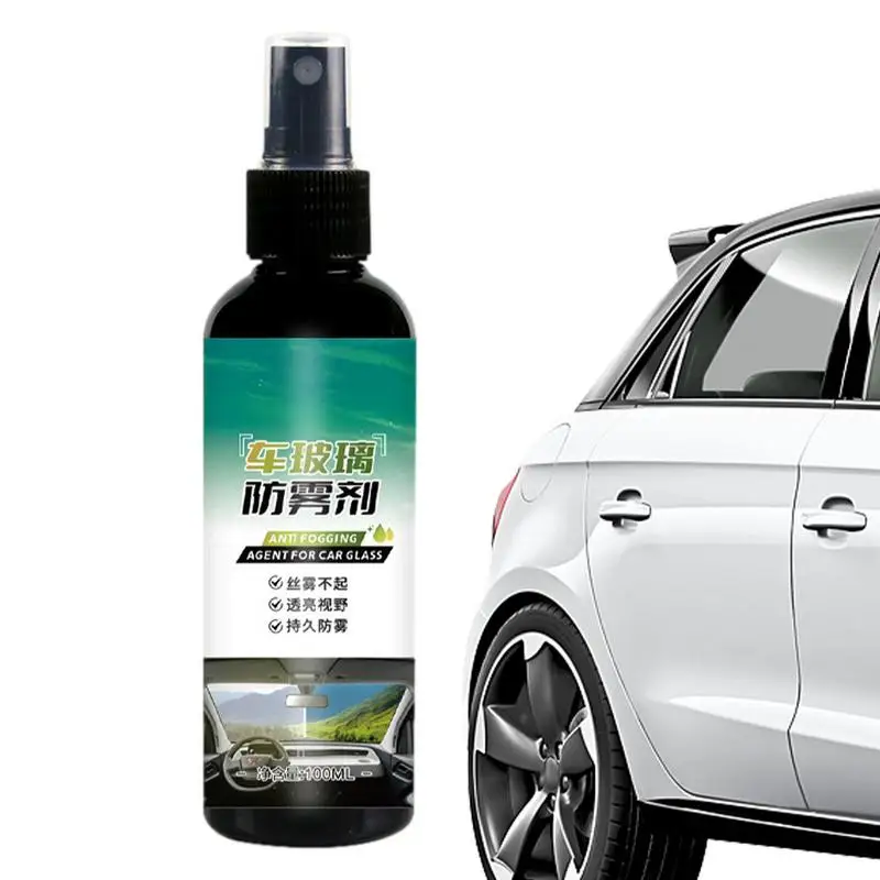 

100ML Long Lasting For Car Inside Glass Improves Driving Visibility Anti Fog Spray Prevents Sight Cleaning Auto Accessories