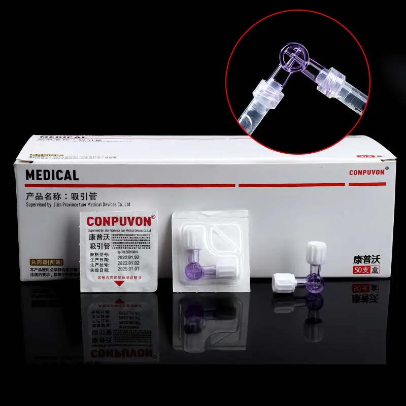 Dwukierunkowa rurka ssąca strzykawka adapter do spłukiwania zawór wtykowy do szpitala klinicznego Adapter Luer Lock 2-drożny kran elastyczny