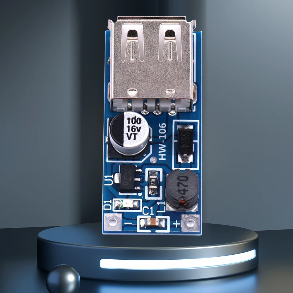 DC-DC Boost Power Supply Module 0.9V-5V To 5V Step-up Power Booster Circuit Board High Efficiency DC-DC USB Boost Volt Converter