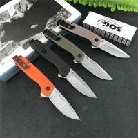 Tactical Hunting Folding Knife D2 Blade Nylon Fiber Handle Utility EDC Outdoor Tools Camping Survival Knife Fruit Knife