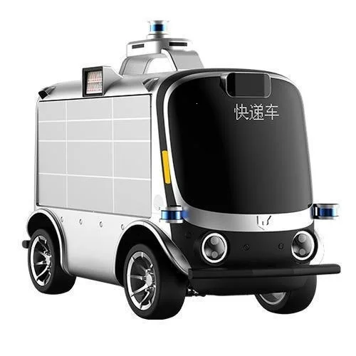 Park car express food delivery truck delivery factory unmanned worker L4 park delivery intelligent machine