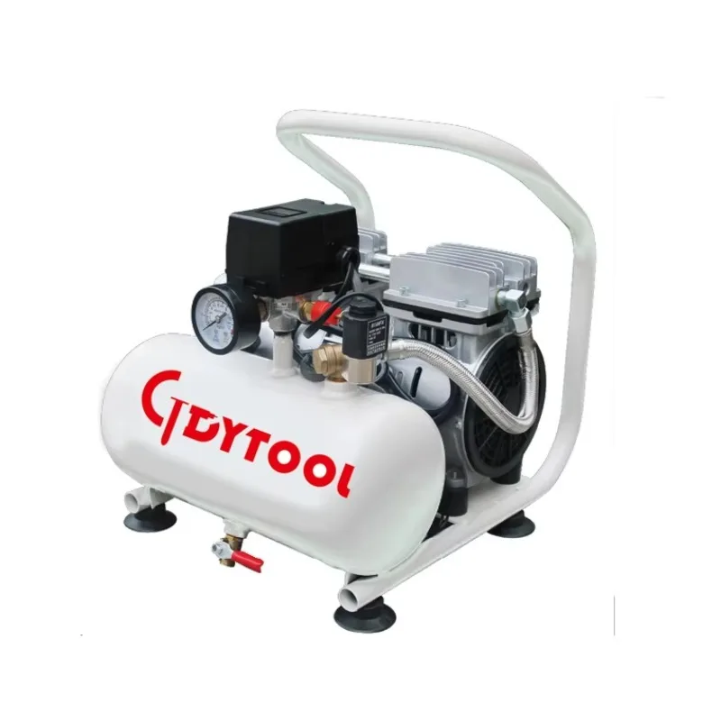 

Silent 550W/50HZ Air Compressor Portable Oil-Free High Efficiency 6L Medical GDY601-6L Quiet Air Pump