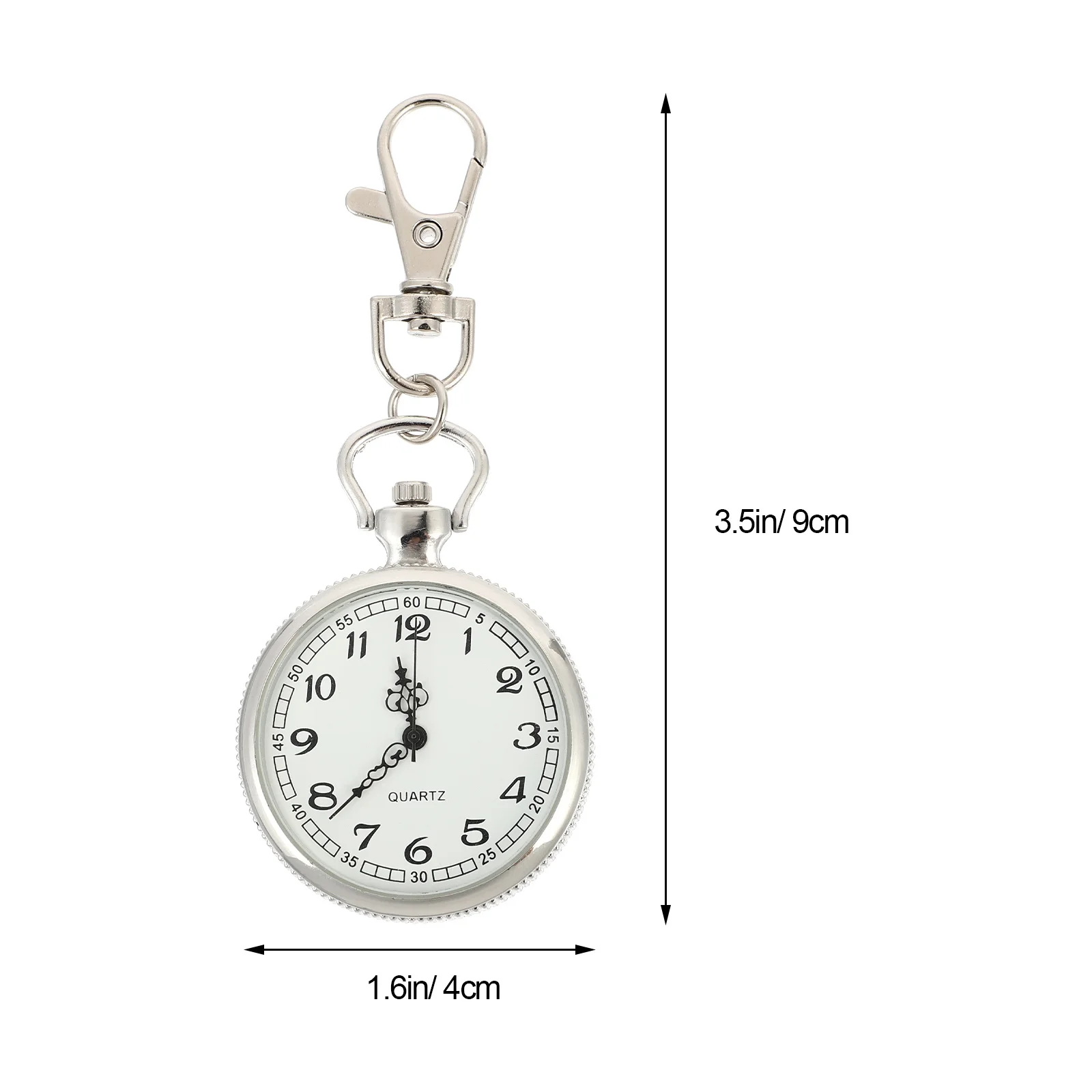 1Pcs Nurse Pocket Watch Safe Gentle Materials Clear View Easy Carry Stylish Design Wide Applications Doctors Nurses