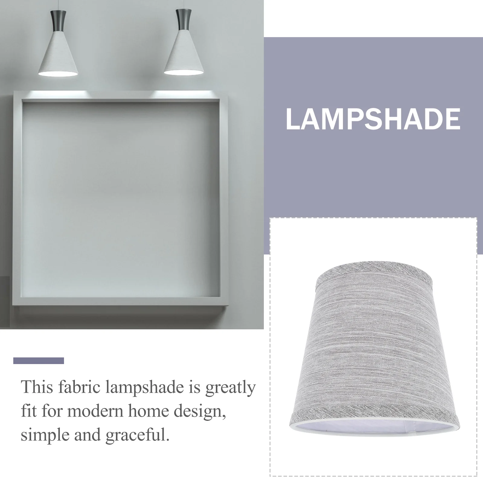 1Pcs Cloth Lampshade Modern Fabric Shade Cover Replacement for Floor Lamp Pendant Wall Light Fabric Lampshade Floor Lamp Cover