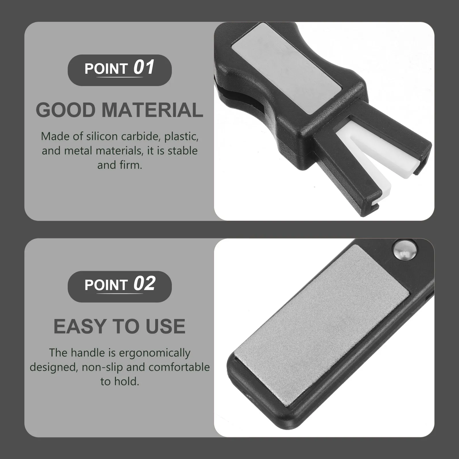 

Skate Sharpener Multipurpose Silicon Carbide Small Ice Skate Grindstone Adjustable Hockey Blades Sharpener Tool Portable Ice