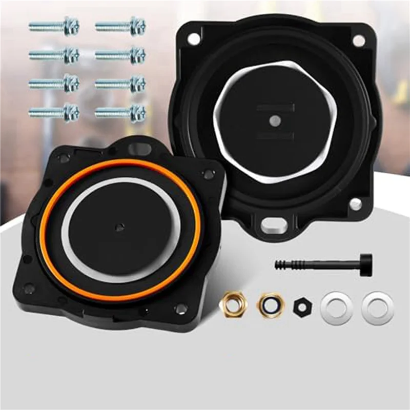 مجموعة إعادة بناء مضخة الهواء ABHU مكونة من مجموعتين متوافقة مع مهويات Hi Blow HP60/ HP-80، تتضمن 8 أغشية ومسامير ودبابيس أمان