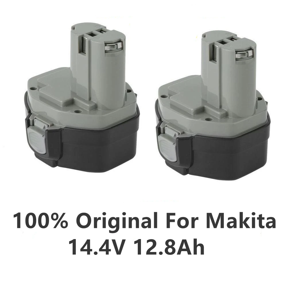 

2023 Original 14.4V 12800mAh NI-CD power tool battery, suitable for MAKITA PA1414221420 192600-1 6281D 6280D 14.4V