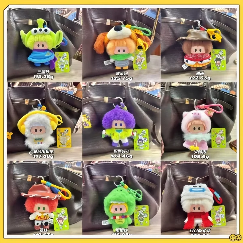 

New Toy Story 5 Cute Companion Blind Box Plush Vinyl Doll Action Figures Woody Buzz Lightyear Aliens Anime Mystery Box Toys gift