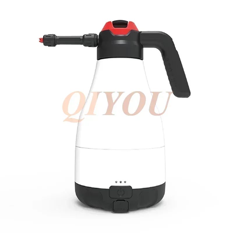 New 1.8L Electric Foam Sprayer Car Wash Endurance 60min Foam Lance 2500mAh Watering Can Acid Alkali Corrosion Resistant Foam Cle