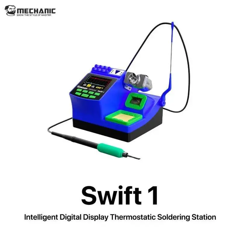 

MECHANIC Soldering Station Digital LED Screen 2S Adjustable Temp 100-460°C Fits C210/C245/C115 Handles for PCB Circuit Repair