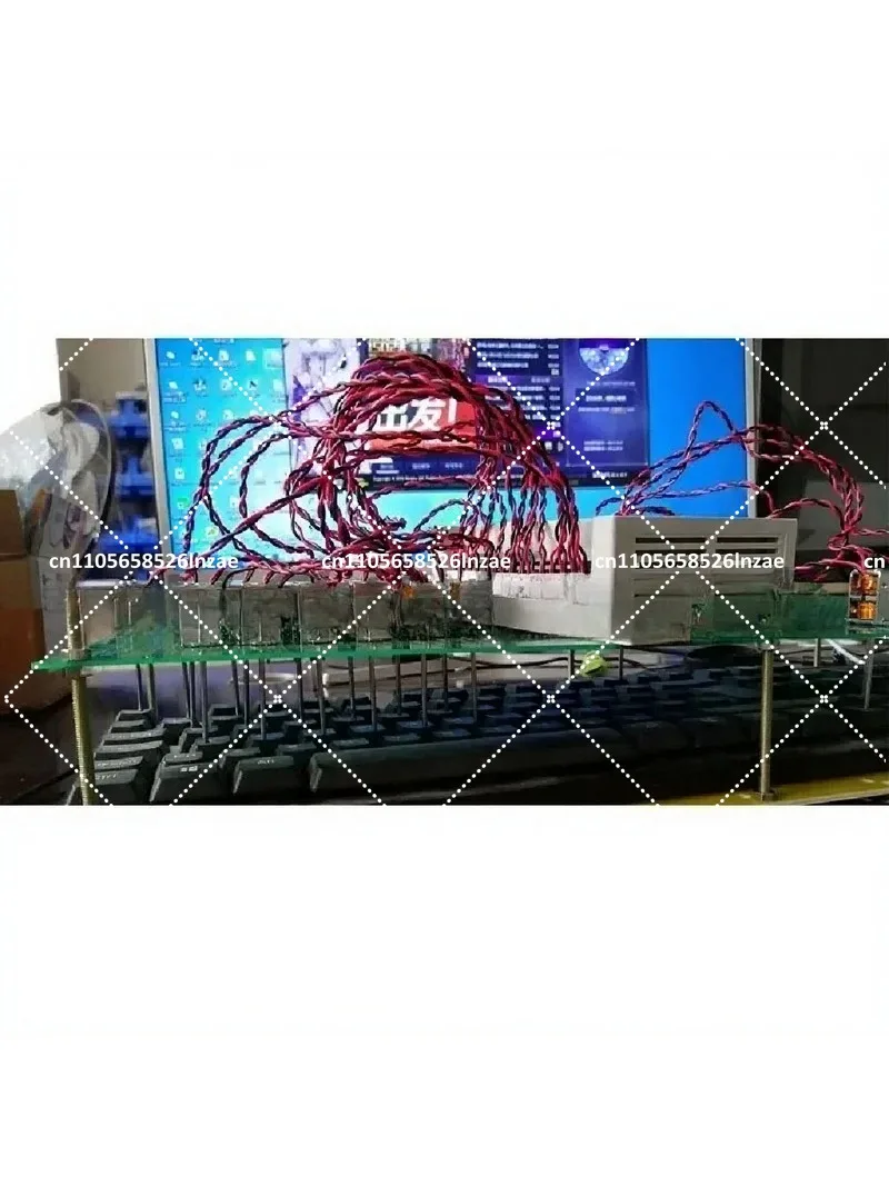 24 Way Clicker Automatic Keyboard Robotic Arm Office Brick Suspension Aging Test