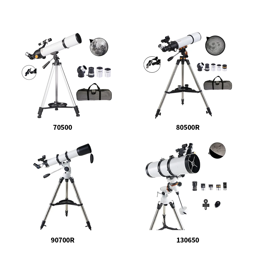 80900 80mm Aperture Astronomical Telescope Professional Stargazing Space Refractive Star Finder Long Range Monocular Scope