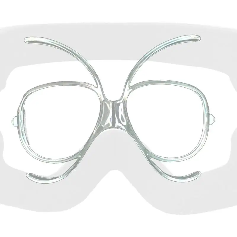 Bendable Motorcycle Goggles Ski Goggles Glasses Myopia Frame Rx Insert Optical Adaptor Flexible
