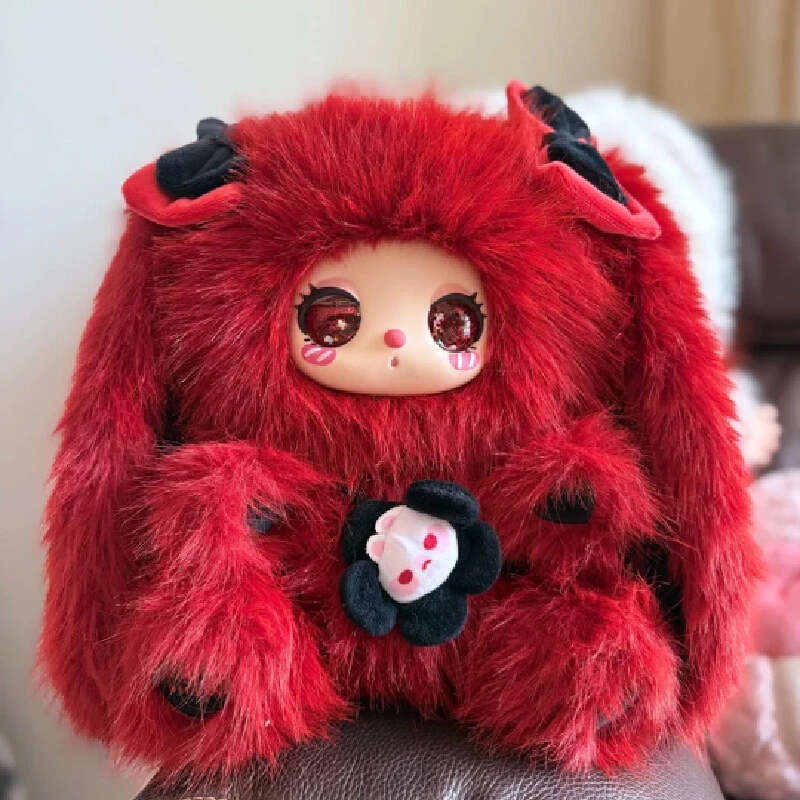 Novo genuíno lilia's zoo 600% geral v2 sentado caixa cega kawaii lilia grande boneca de vinil anime figura colecionável presente aniversário