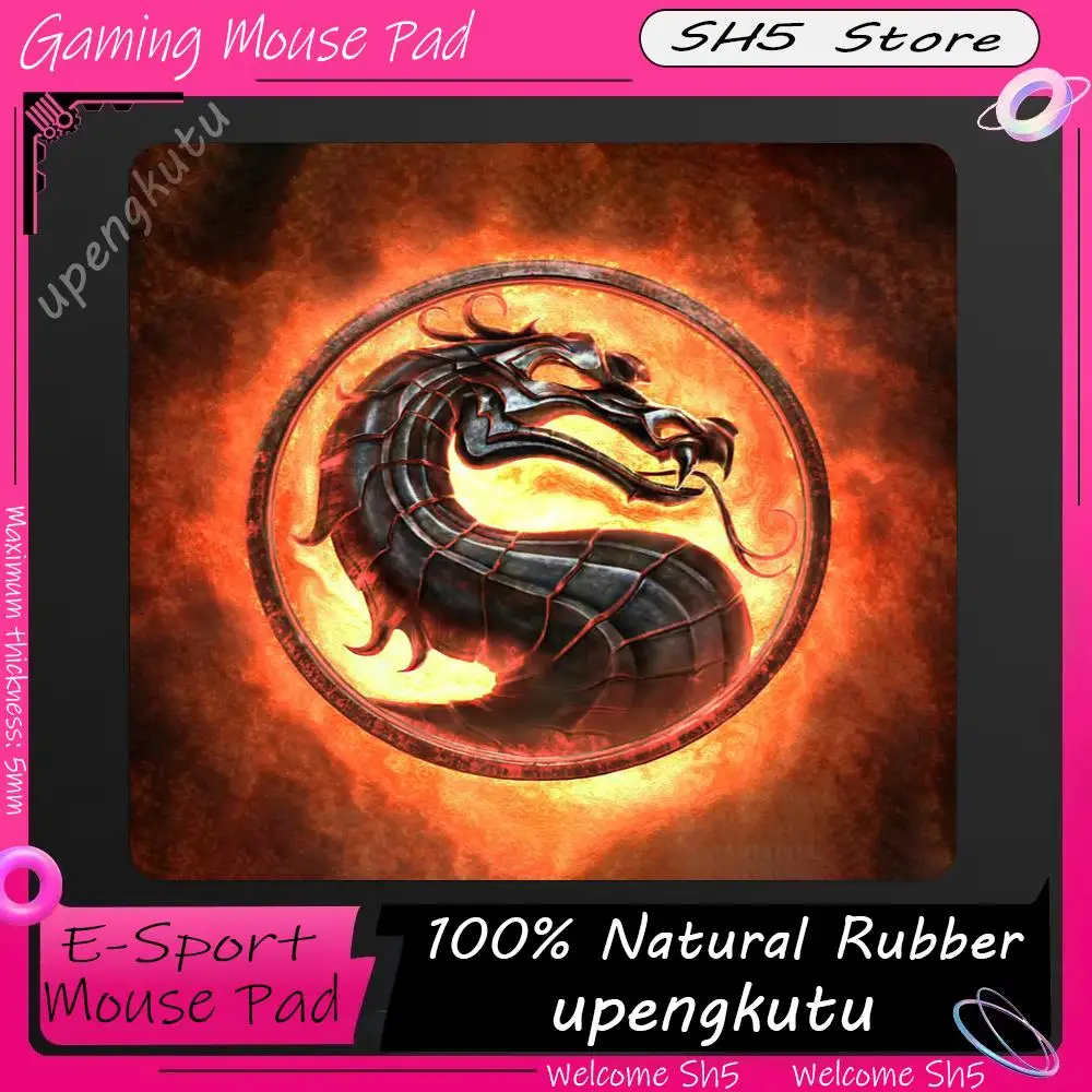 

E-Sport Small Anime Mouse Pad Gaming Accessories Desk Mortal Kombat Mousepad Gamer Deskmat Keyboard Mat 450x400mm