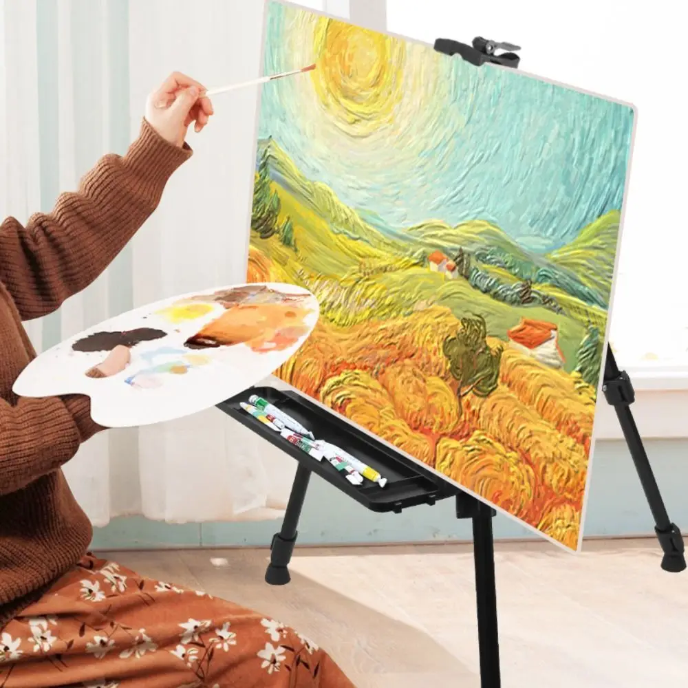 Detachable Easel Tray Shelf Easy to Install Plastic Sketch Storage Rack 34X10CM Durable Painting Tools Tray Tools Tray