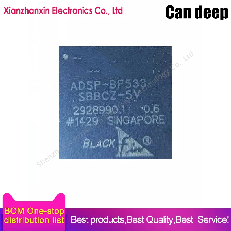 1pcs/lot ADSP-BF533SBBCZ-5V ADSP-BF533SBBCZ ADSP-BF533 BGA160 Embedded processor in stock