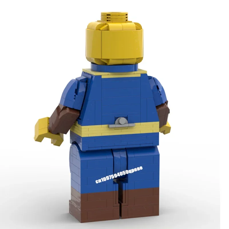 

New 735 PCS Famous Game Series Tec Vault Suit MOC Minifigure Model Custom Puzzle Diy Creative Ideas Kid Toys Birthday Gift