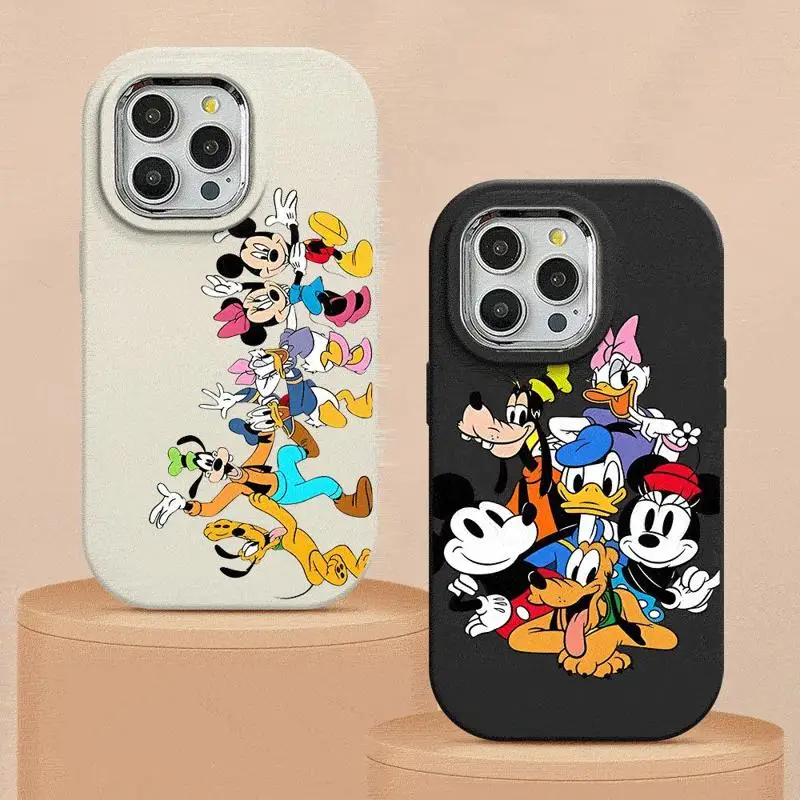 TureMinnie Donald Duck pour Apple iPhone, coque de téléphone souple, Funda, iPhone 15 Pro Max 13 14 13 Pro 11 12 7 8 Plus X XS MAX Poly 14 Plus