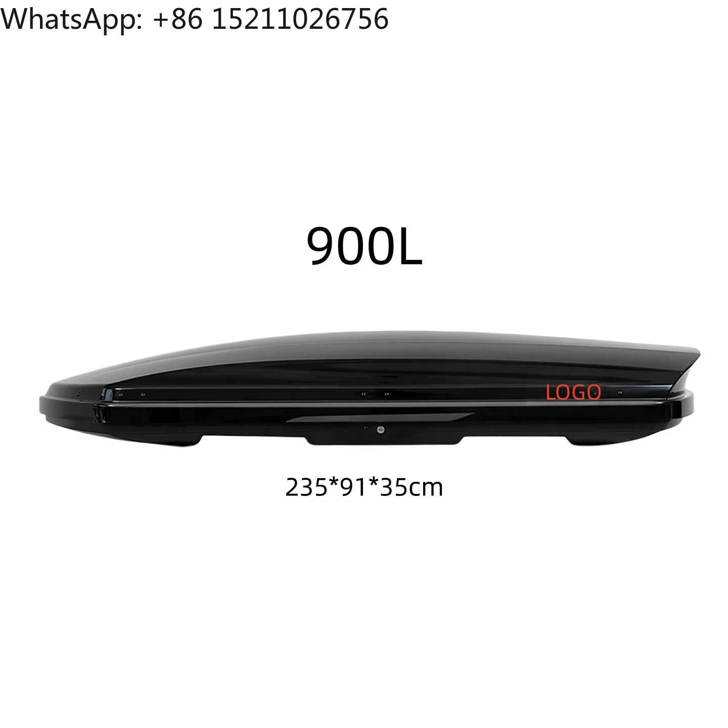900L Multi-Purpose Car Roof Box Cargo Storage for Heavy Duty Travel Use