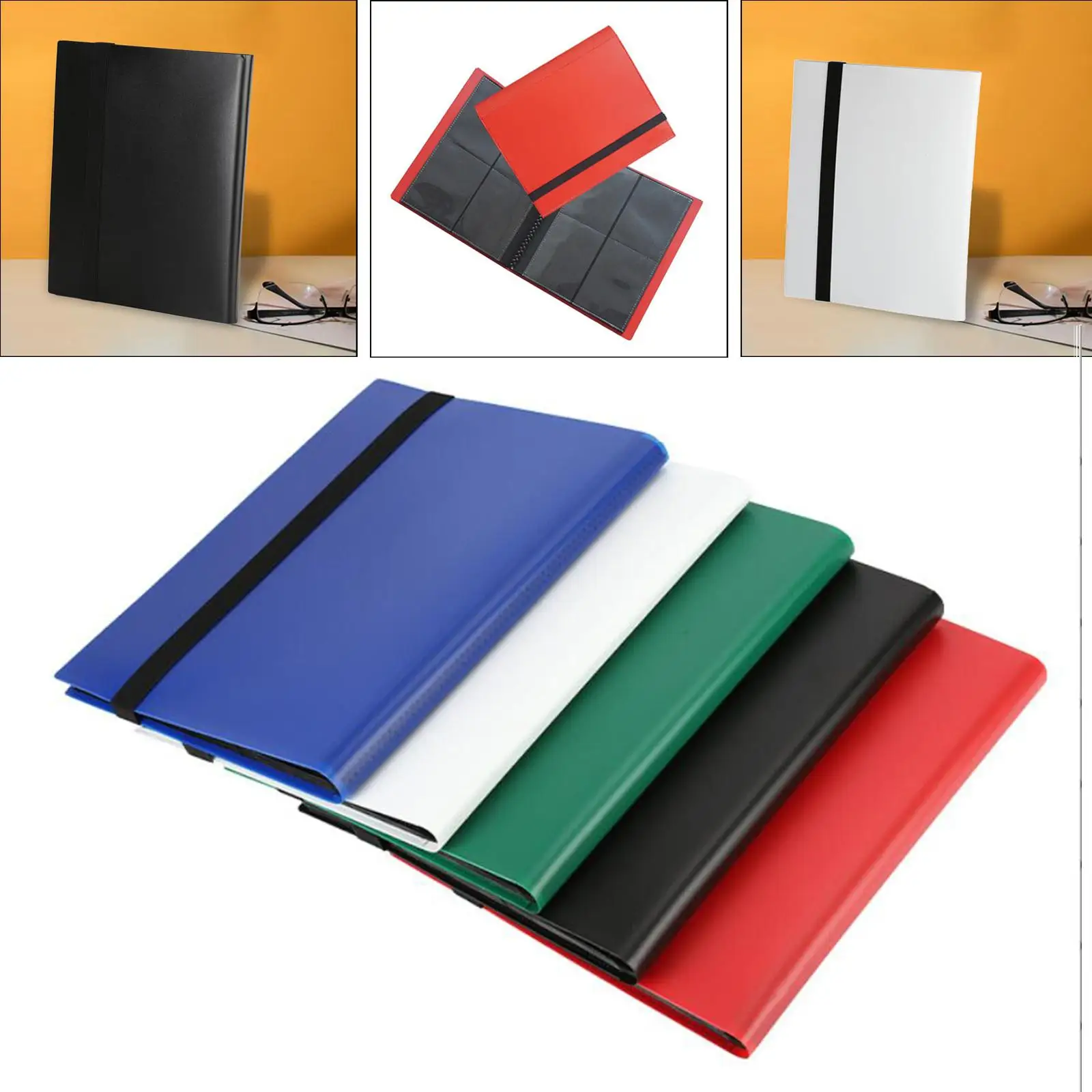 Trading Card Carrying Binder Card Organizer for Game Cards Card Holder Folders