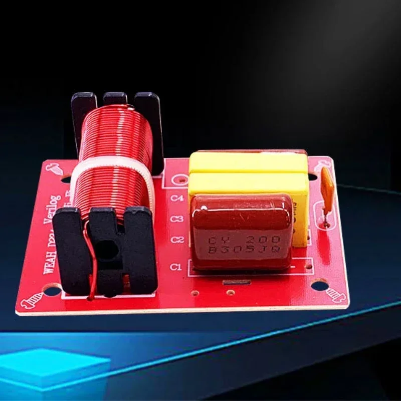 

Speaker Frequency Divider Board 2 Way Treble Bass Hi-Fi Audio Crossover Filter Frequency Distributor DIY Module