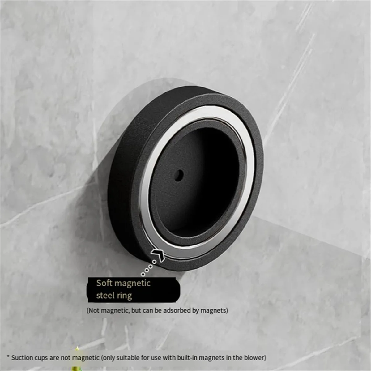 A14G-2 Pcs for LF03 Air Nozzle Stand Accessories No Punching Leifen Hair Dryer Magnetic Absorption Storage Hanger