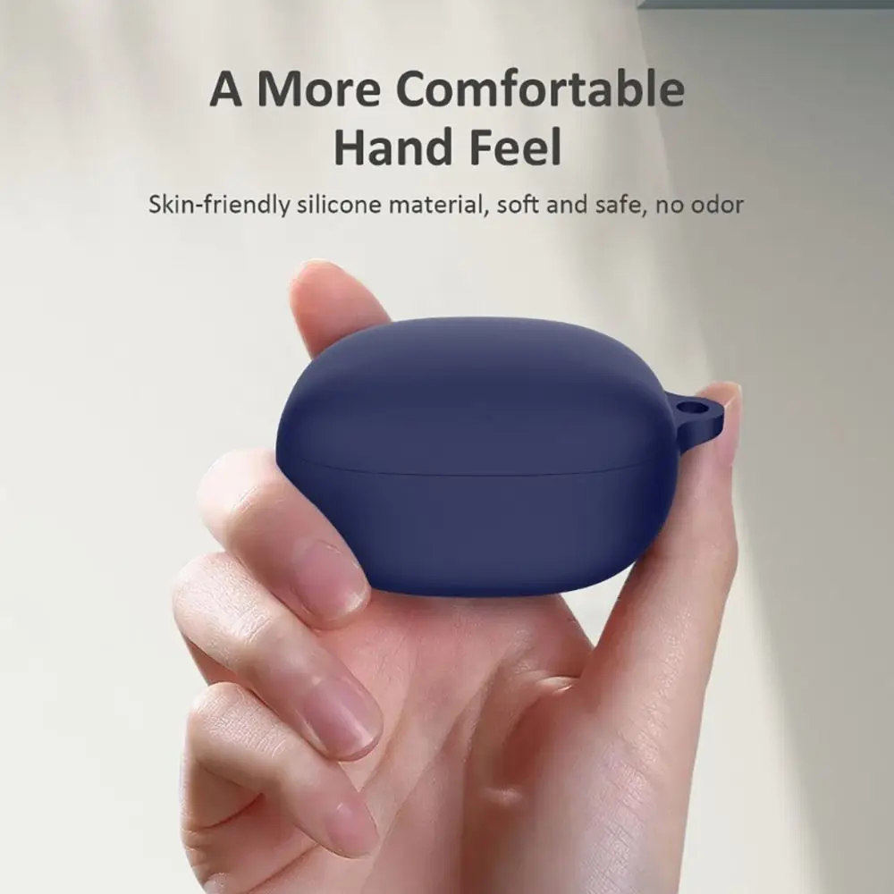 Silicone Wireless Earbuds Case Soft Shockproof Earphone Protector Colorful Waterproof for Anker Soundcore Liberty 4 - view 5