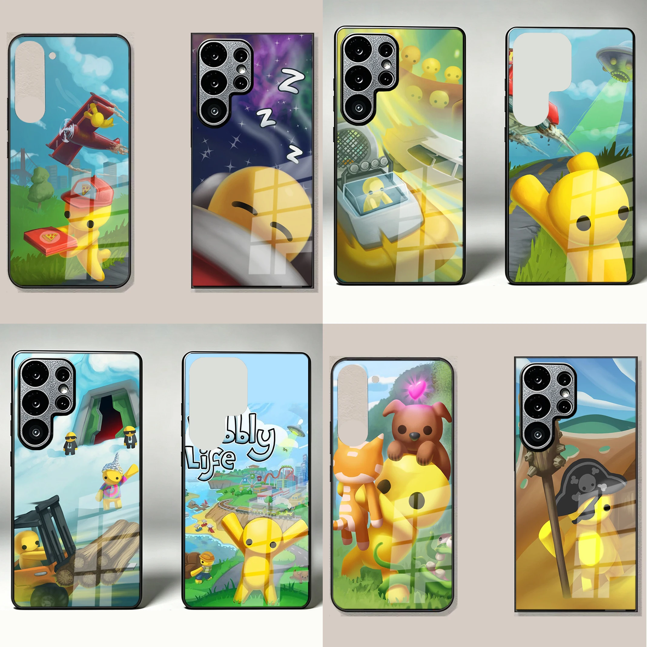 W-Wobbly Life Phone Case For Samsung Galaxy S26 S24 FE S25 EDGE S23 S22 ULTRA S21 S20 PLUS S10 LITE Glass Photo Mirror Etc Serie