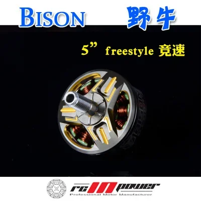 1PC RCINPOWER BISON 1800kv 2500kv Brushless Motor For RC Models Multicopter Frame Props Part Accs