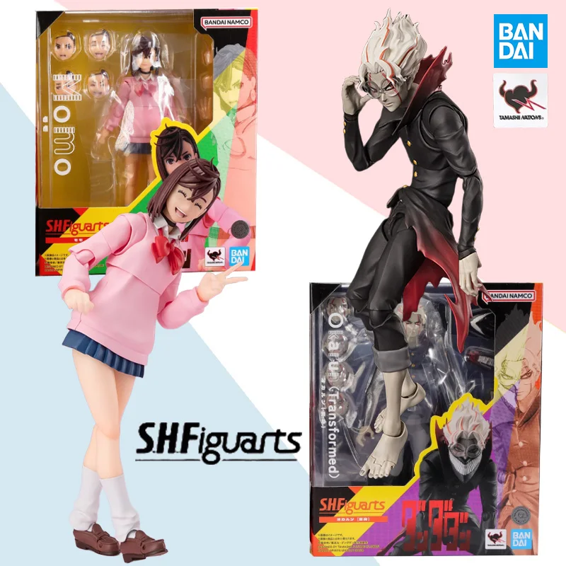

Bandai original genuine SHFiguarts SHF DANDADAN MOMO&Okarun (transformed) anime action figure collectible model toy gift Kids