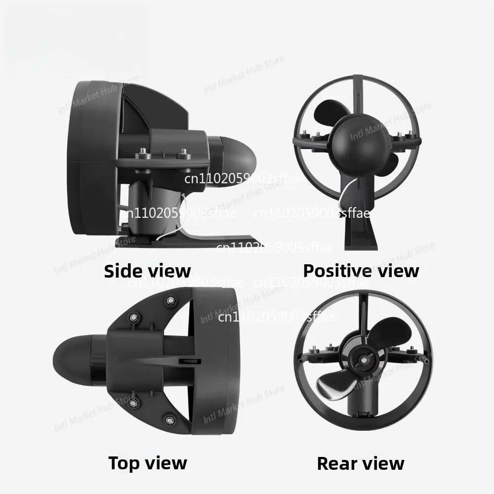 Paddle Board Motor, Electric Fish Fin, Detachable Tail Fin, Paddle Board, Kayak Propeller, Underwater Thruster, Nylon