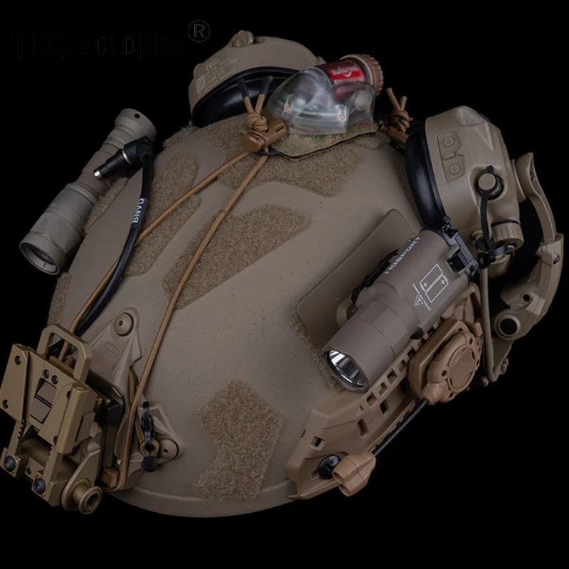 

X300-ATactical under-mount flashlight(SFStyle）800Lumen Alloy casing Dual-Switch Helmet Flashlight