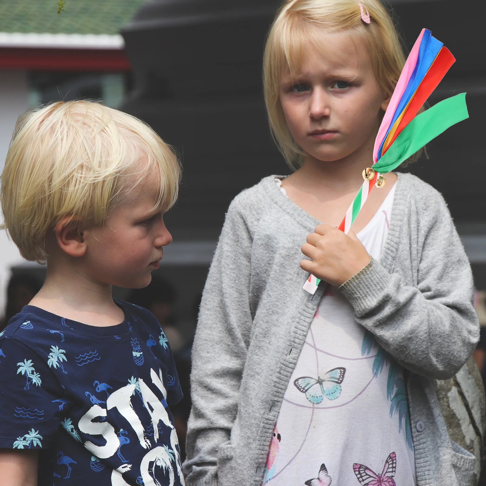 3 قطع من دعامات أداء التشجيع المحمولة، أداة تهتف ألعاب رياضية ملونة لحفلات كرة القدم وكرة السلة والبيسبول