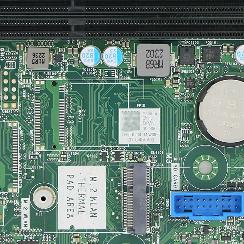 CN-0DC48C For Dell Optiplex 5000 SFF Motherboard 0DC48C DC48C 04YJ19 4YJ19 Support 12th CPU Mainboard 100% Tested Fast Shipping