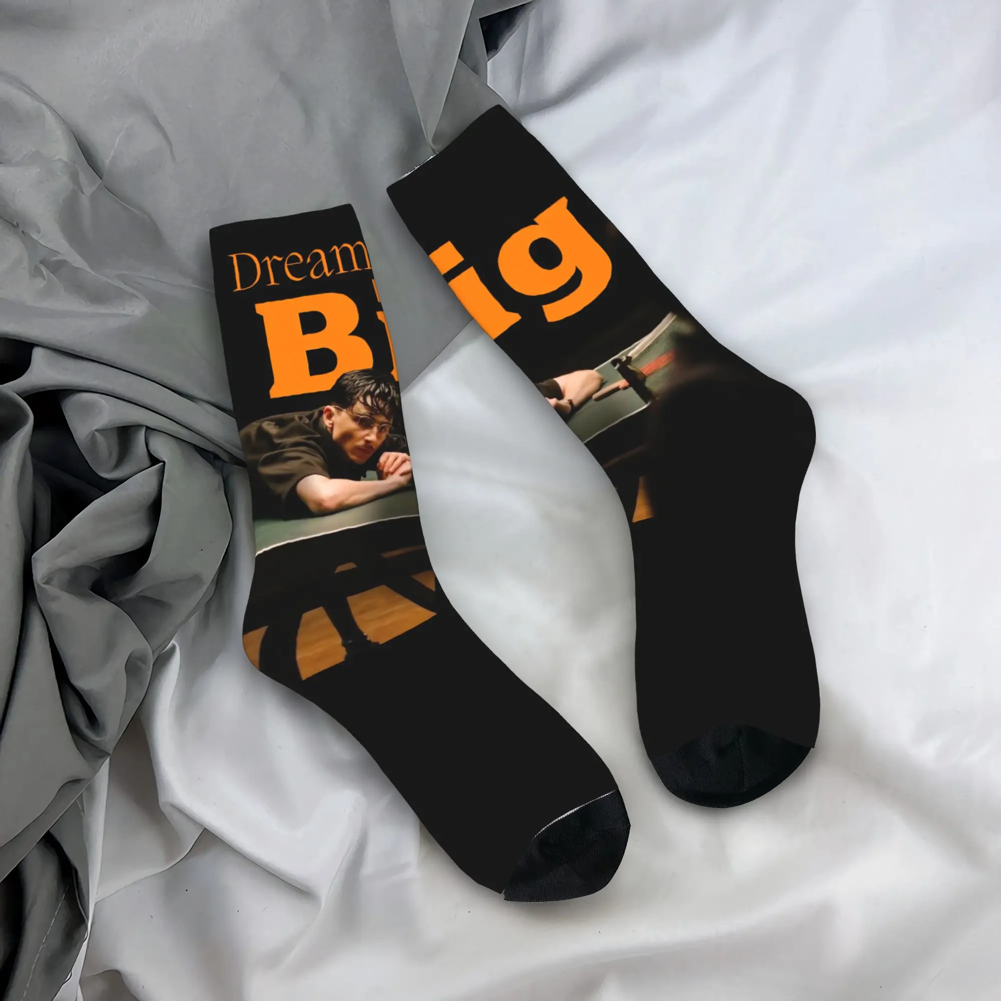 

New Men's Socks Novelty Marty Supreme Sock Polyester Dream Big Marty Sport Women Socks Spring Summer Autumn Winter,