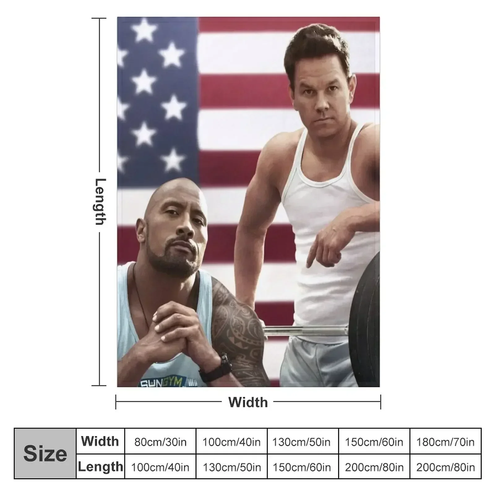 workout Throw Blanket couch cozy soft plush fuzzy picnic outdoor blanket