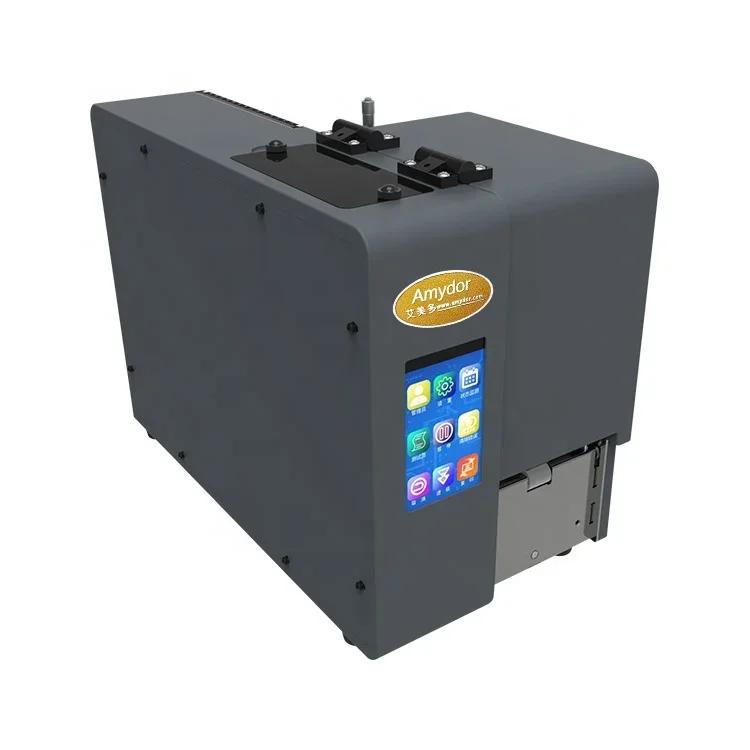 AMD41F Digital Business Cards Hot Stamping Machine Business Card Printer for Garment Tags Printing