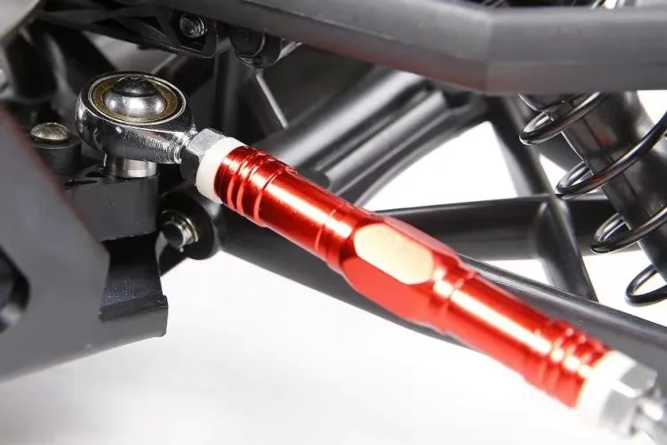 Tiges de direction à longueur réglable, usinage de précision CNC, pour 1/5 ROFUN KM HPI BAJA 5B 5T 5SC