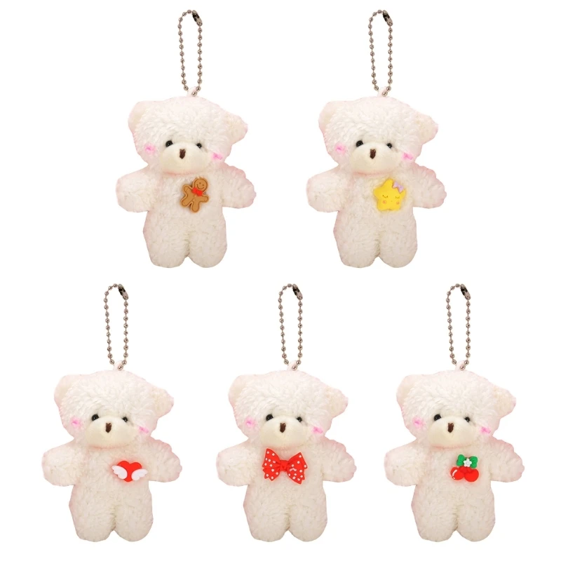 Gấu đáng yêu Plush Bear Bó hoa cưới Búp bê nhồi bông lô trang trí