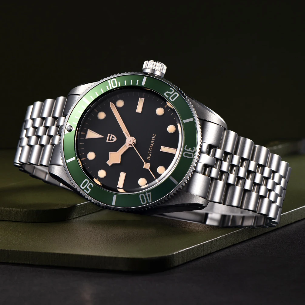 

Новинка 2025, PAGANI DESIGN, ретро BB58, юбилейный браслет, мужские часы, роскошные автоматические часы для мужчин, NH35A, механические наручные часы для мужчин