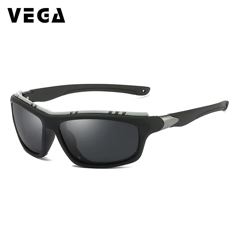 VEGA Eyewear Polarized Sport Sunglasses Men Women Best Sport Glasses For Police Running Biker Outdoor Anti Glare Sunglasses 134