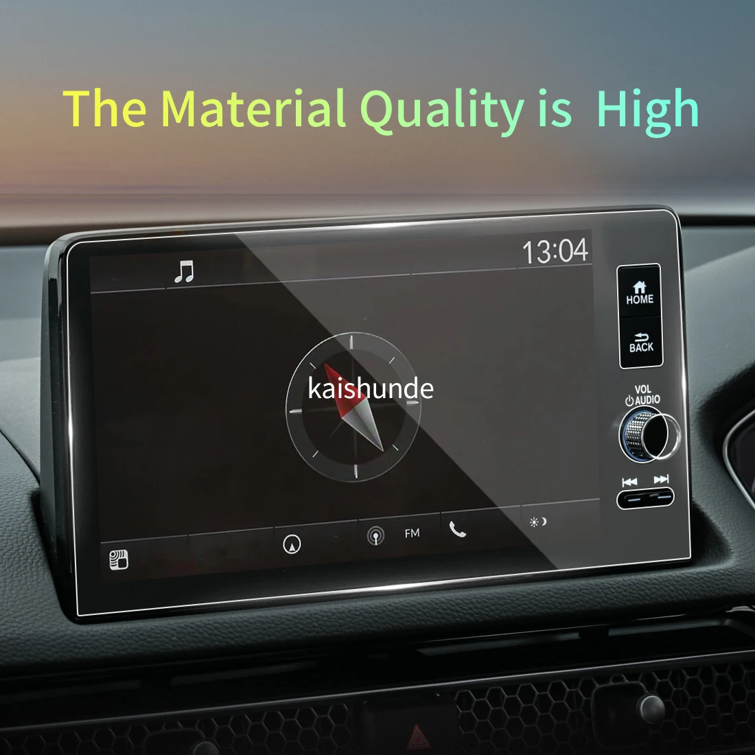 Screen Protector For HONDA HR-V R 2023 Carplay Tempered Glass Protective Film Multimedia Screensaver Car Sticker Auto Accessory