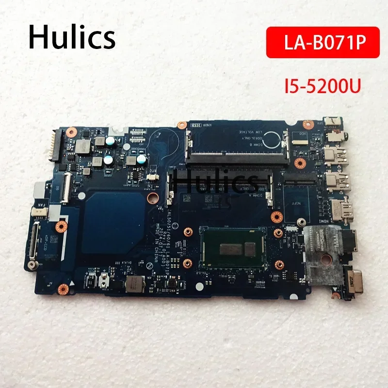 Placa-mãe Hulics Usada para Notebook Dell Latitude 3450 3550 I5-5200U ZAL50/51/60/61 LA-B071P CN-0HKKT5 HKKT5