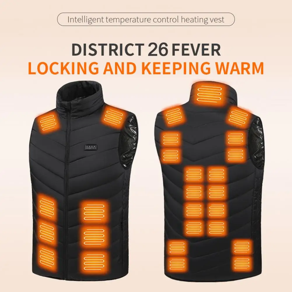 Heated Vest Zones Electric Heated Jackets Men Women Sportswear Heated Coat Graphene Heat Coat USB Heating Jacket For Camping