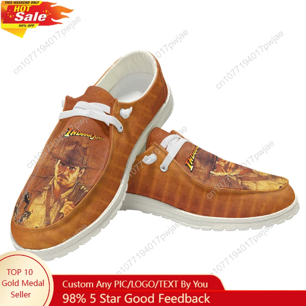 

Indiana Jones Raiders of The Lost Ark Casual Shoes Mens Womans Flat Shoe Breathable Outdoor Lightweight Flat Casual Shoes