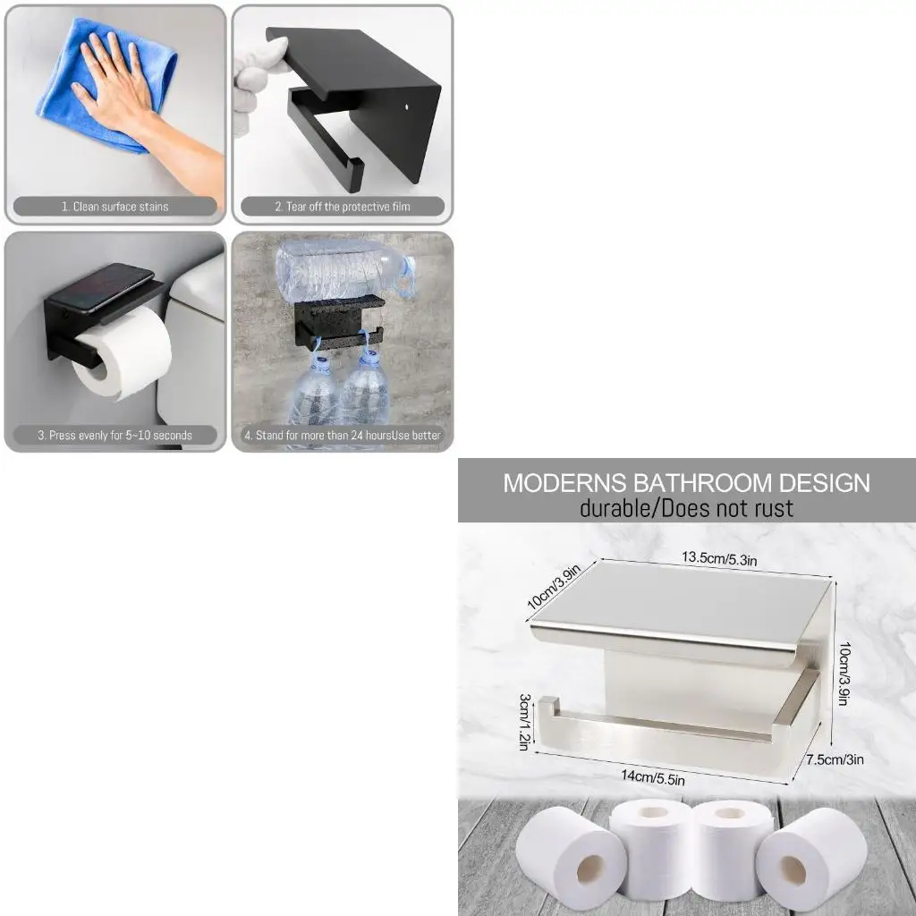 

Держатель для туалетной бумаги на стену с настенной бумагой с одной рулонной тканью с нержавеющей стали