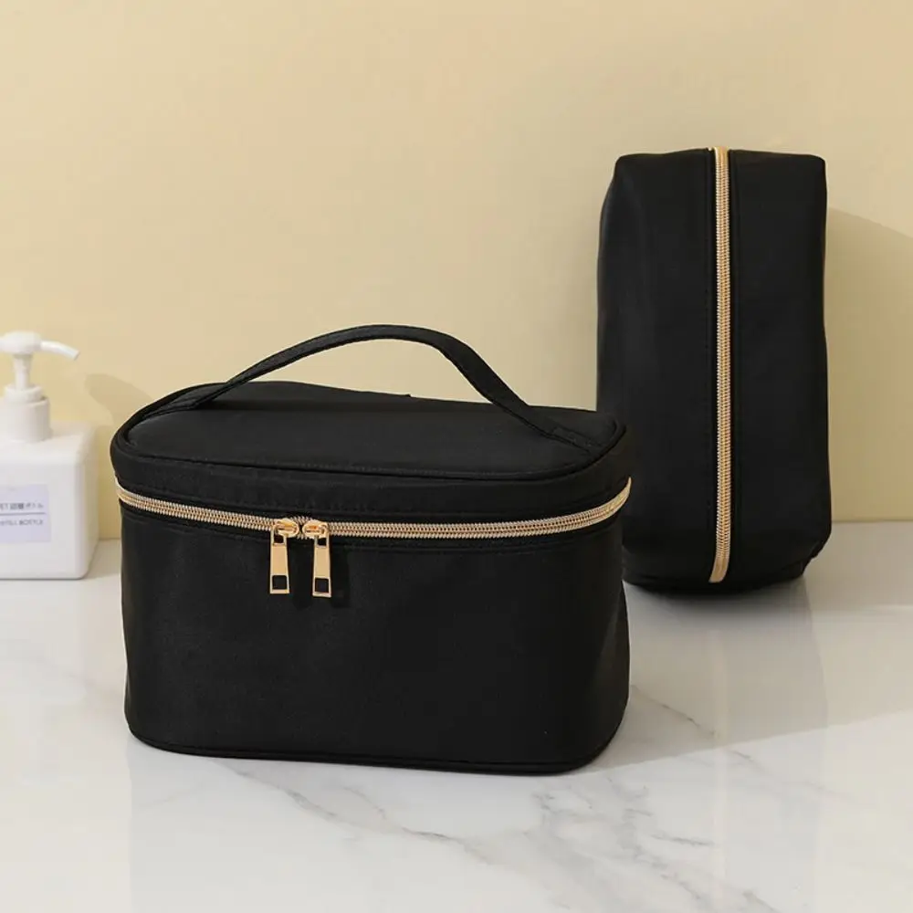 Borsa da viaggio multifunzionale per il trucco nuova borsa da toilette impermeabile portatile ad alta capacità con borsa per cosmetici con manico